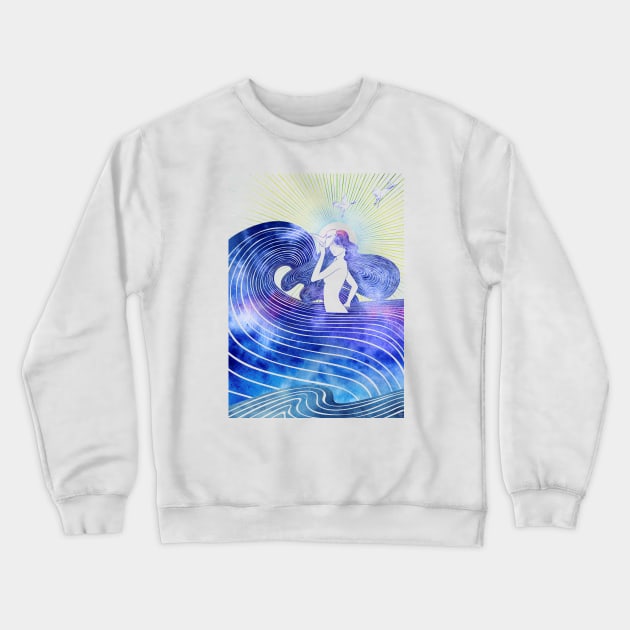 Amabie Crewneck Sweatshirt by Sirenarts